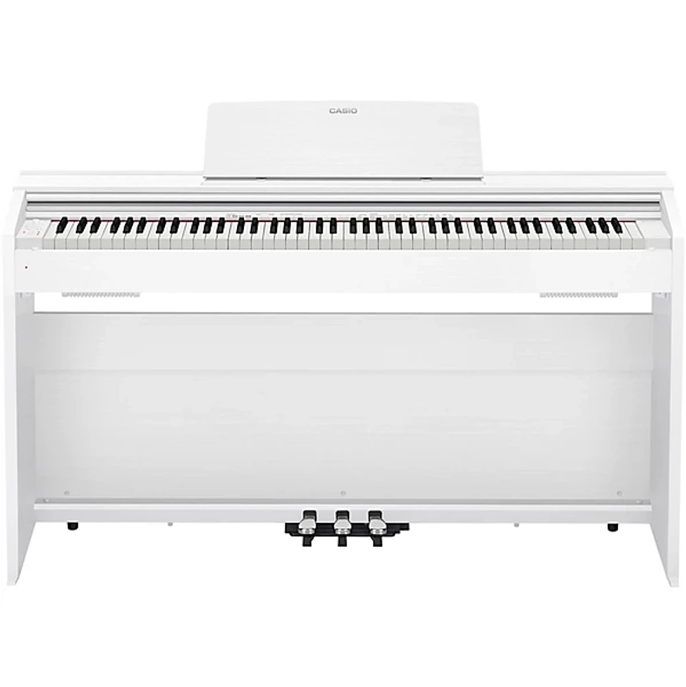 Open Box Casio PX-870 Digital Console Piano Level 1 White