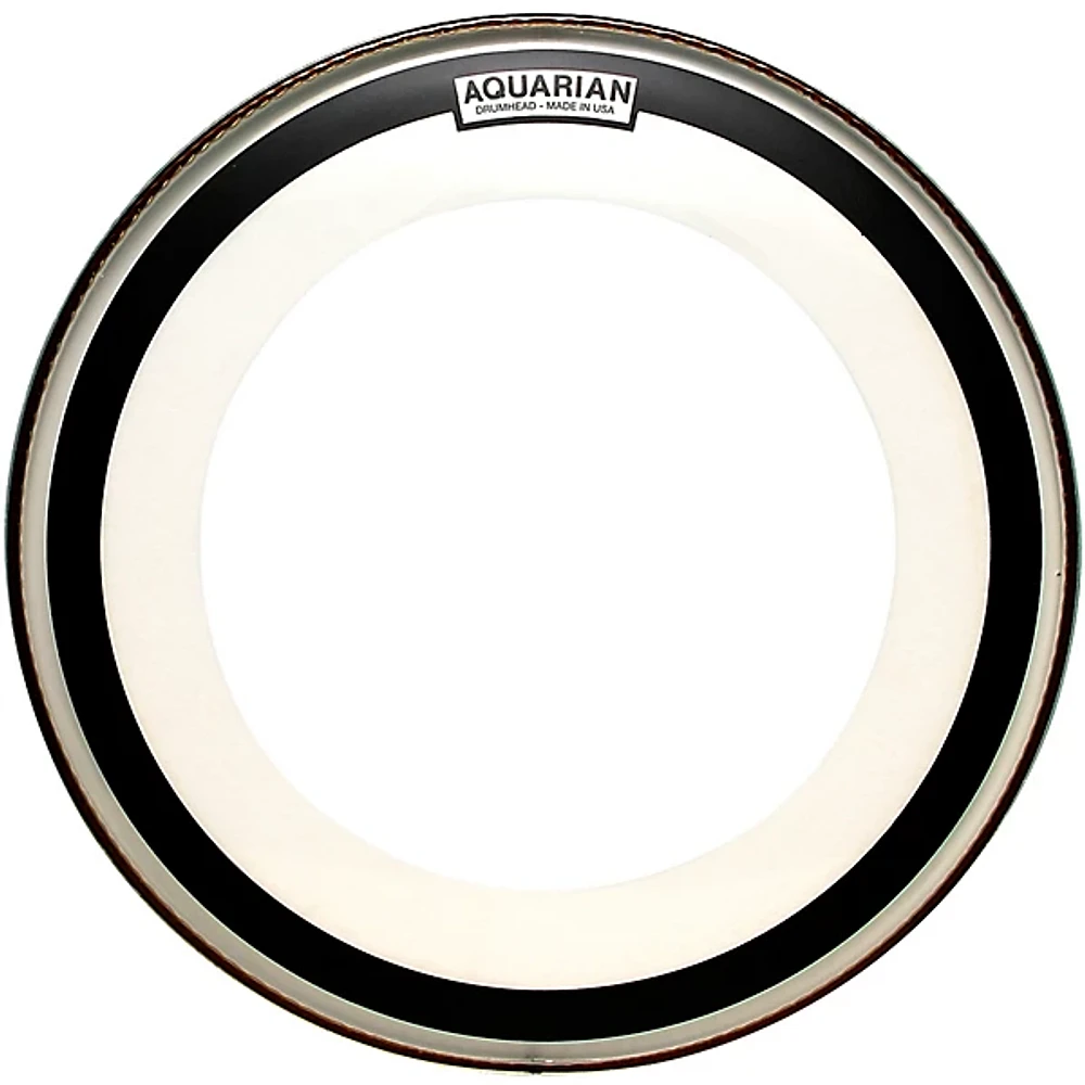 Aquarian Impact Clear Single Ply Bass Drum Head 24 in.