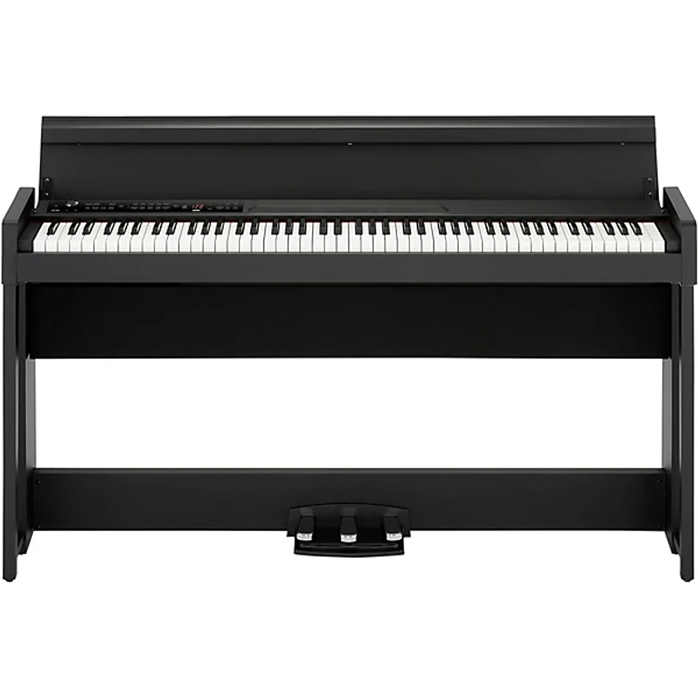 KORG C1 Air Digital Piano With RH3 Action, Bluetooth Audio Receiver Black 88 Key