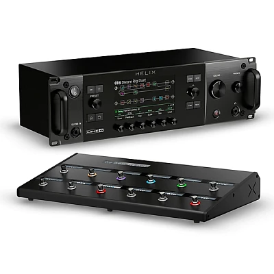 Line 6 Helix Rack Rack-Mountable Multi-Effects Processor With Foot Controller