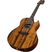 Dean Exhibition Koa Acoustic-Electric Guitar Natural