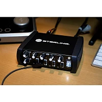 Open Box Sterling Audio 4 Channel Professional Headphone Amplifier Level 1