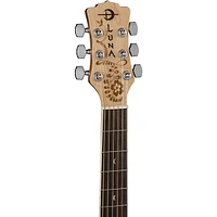 Luna Henna Oasis Select Spruce Acoustic-Electric Guitar Natural