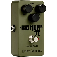 Open Box Electro-Harmonix Green Russian Big Muff Distortion and Sustainer Effects Pedal Level 1