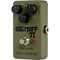 Open Box Electro-Harmonix Green Russian Big Muff Distortion and Sustainer Effects Pedal Level 1