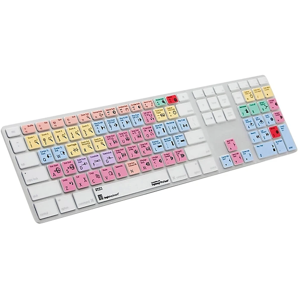 Open Box Logickeyboard Avid Pro Tools Full Size kb skin UK Level 1