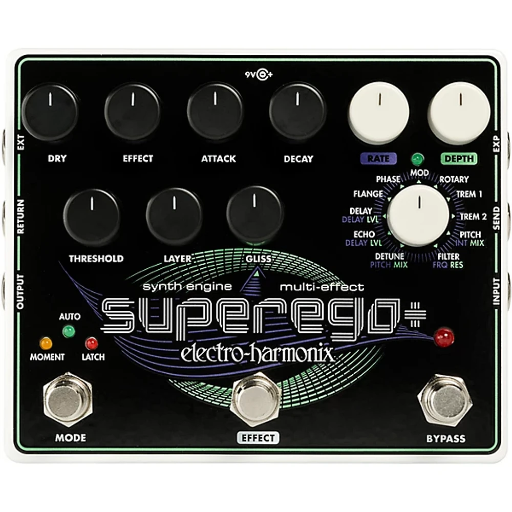 Electro-Harmonix Superego+ Synth Effects Pedal