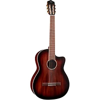 Cordoba C4-CE Classical Acoustic-Electric Guitar Antique Charcoal Burst