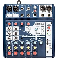 Soundcraft Notepad-8FX Small-Format 8-Channel Analog Mixer With USB I/O and Effects