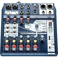 Soundcraft Notepad-8FX Small-Format 8-Channel Analog Mixer With USB I/O and Effects