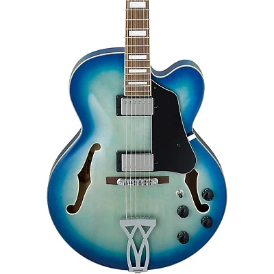 Ibanez Artcore AF75 Hollowbody Electric Guitar Jet Blue Burst