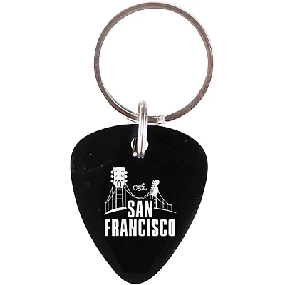Guitar Center San Francisco Guitar Pick Keychain