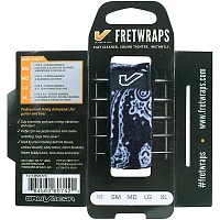 Gruv Gear Bandana FretWraps- Black Bandana Black Small