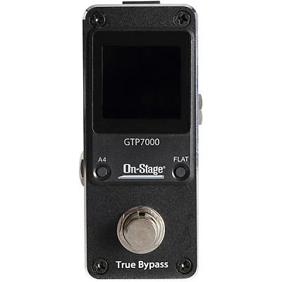 On-Stage GTP7000 Mini Pedal Tuner Black