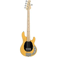 Sterling by Music Man StingRay Classic RAY25 Maple Fingerboard 5-String Electric Bass Guitar Butterscotch