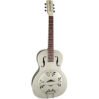 Gretsch Guitars G9201 Honey Dipper Round-Neck, Brass Body Biscuit Cone Resonator Guitar