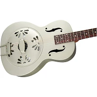 Gretsch Guitars G9201 Honey Dipper Round-Neck, Brass Body Biscuit Cone Resonator Guitar