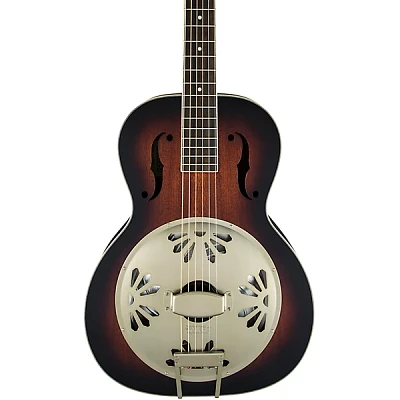 Gretsch Guitars G9241 Alligator Biscuit Round-Neck Resonator Guitar 2-Color Sunburst