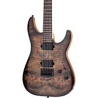 Schecter Guitar Research CR-6 Electric Guitar Charcoal Burst