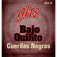 GHS Black Coated Stainless Steel Bajo Quinto Set