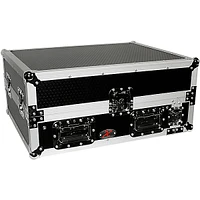 ProX 2U Rack x 13U Top Mixer DJ Combo Flight Case with Laptop Shelf