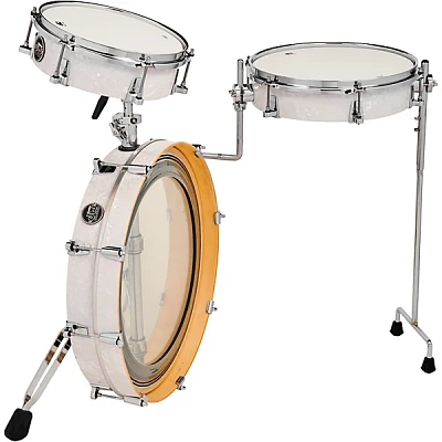 DW Performance Series -Piece Low Pro Travel Shell Pack White Marine Pearl
