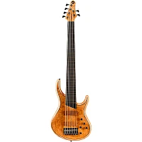 MTD Kingston Z6 6-String Fretless Ebony Fingerboard Electric Bass Guitar Natural