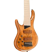 MTD Kingston Z6 6-String Left-Handed Maple Fingerboard Electric Bass Natural