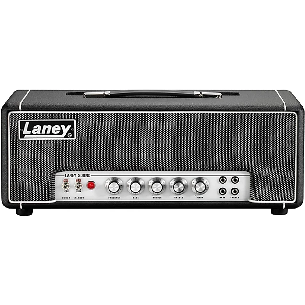 Laney LA30BL 30W Tube Guitar Amp Head Black and Silver