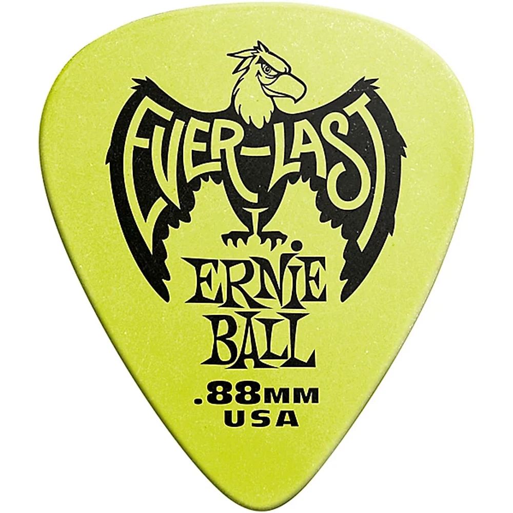 Ernie Ball Everlast Delrin Picks 12 Pack .88 mm 12 Pack