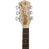 Luna Henna Paradise Select Spruce Acoustic-Electric Guitar Satin Natural