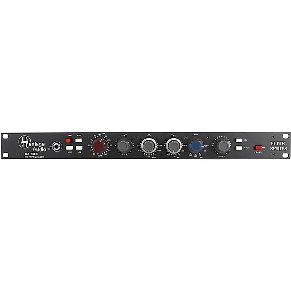 Heritage Audio HA73EQ Elite Single-Channel Rack Mic Pre with EQ