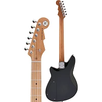 Reverend Descent RA Maple Fingerboard Baritone Electric Guitar Midnight Black