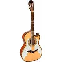 H. Jimenez LBQ Bajo Quinto El Estandar Series Acoustic Satin Natural