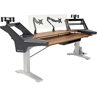 Argosy Halo K88 XC Ultimate Desk with Mahogany Surface