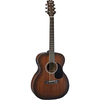 Mitchell T333E-BST Mahogany Auditorium Acoustic-Electric Guitar Edge Burst