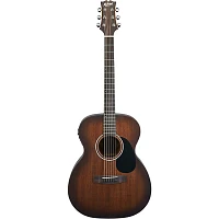 Mitchell T333E-BST Mahogany Auditorium Acoustic-Electric Guitar Edge Burst