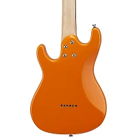 Mitchell TD100 Short-Scale Electric Guitar Orange 3-Ply White Pickguard