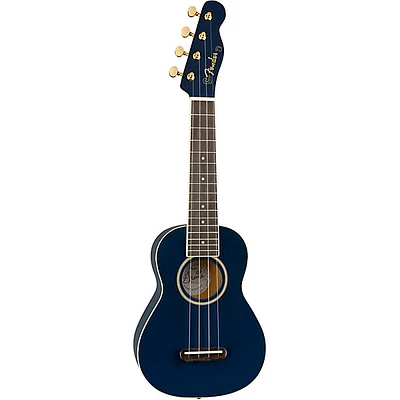 Fender Grace VanderWaal Moonlight Soprano Ukulele Navy Blue