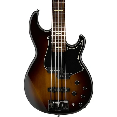 Yamaha BB735A 5-String Electric Bass Dark Brown Sunburst