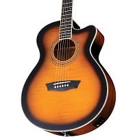 Washburn EA15 Festival Series Acoustic-Electric Guitar Tobacco Burst