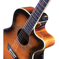 Washburn EA15 Festival Series Acoustic-Electric Guitar Tobacco Burst