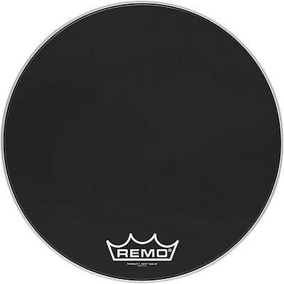 Remo Powermax 2 Ebony Crimplock Bass Drum Head 22 in.