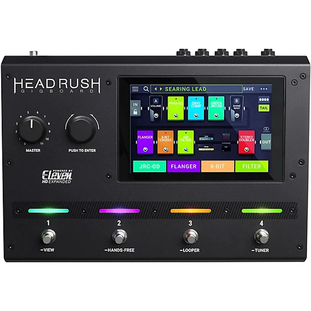 Open Box HeadRush Gigboard Multi-Effects Processor Pedal Level 2  197881002008