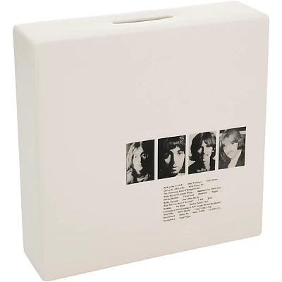 Vandor The Beatles Limited Edition White Album Ceramic Coin Bank