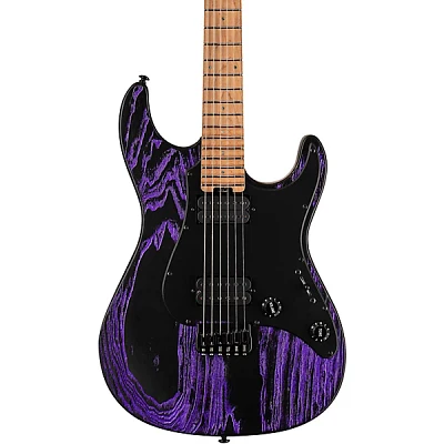 Open Box ESP LTD SN-1000HT Electric Guitar Level 1 Purple Blast Black Pickguard