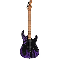 Open Box ESP LTD SN-1000HT Electric Guitar Level 1 Purple Blast Black Pickguard