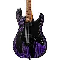 Open Box ESP LTD SN-1000HT Electric Guitar Level 1 Purple Blast Black Pickguard