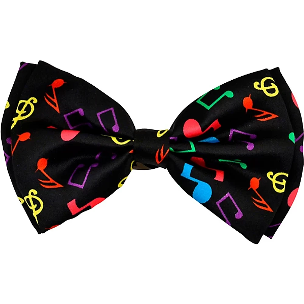 AIM Multi Color Bow Tie With Music Notes