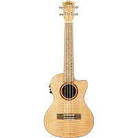 Lanikai FM-CET Flame Maple Tenor with Kula Preamp Acoustic-Electric Ukulele Satin Finish